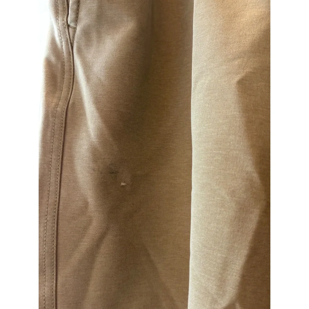 Hurley Hybrid Shorts Mens 34 Tan Khaki Stretch Performance Walkshorts Surf